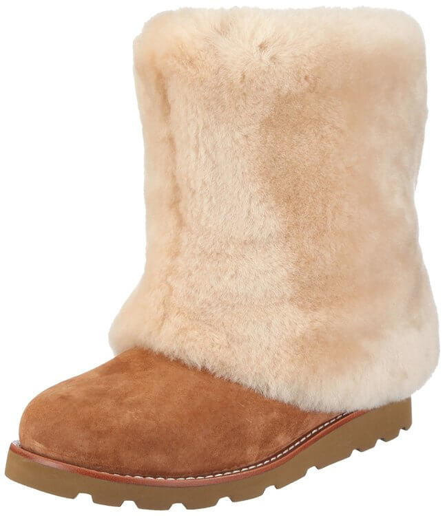 uggs with fur on the outside